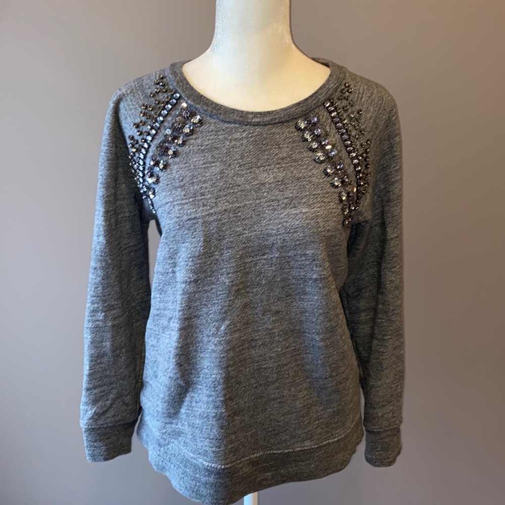 Jcrew Sequin Detailed Sweater
